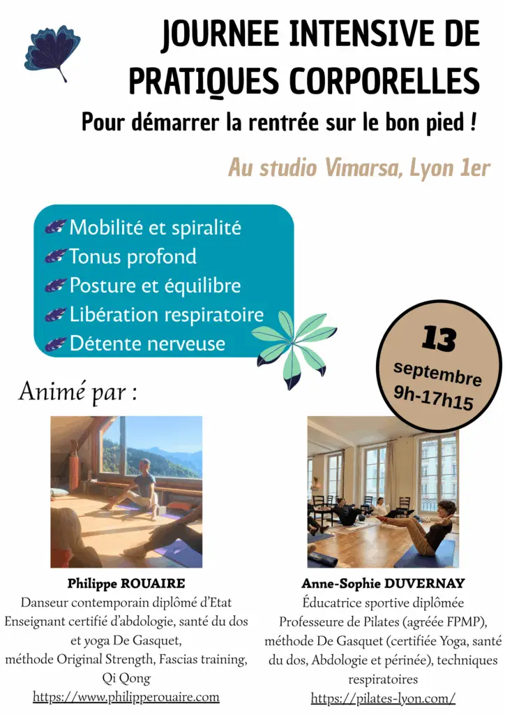 Programme stage de rentrée